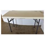 Rectangular Enduro Folding Table with Metal Legs