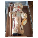 Christian Ulbricht Santa Claus Figure with Clock