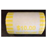 Coin Roll of Half Dollars, $10 Face Value