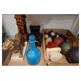 Ceramic and Glass Decanters