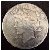 1923-S Peace Silver Dollar