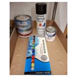 Paint Supplies and Watercolor Set