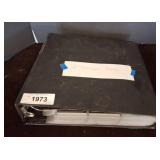 Binder with Assorted Sports Trading Cards