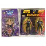 Wrestling Action Figures in Original Packaging