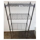 Four-Tier Metal Wire Storage Shelf