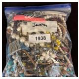 Costume Jewelry in Zippered Bags