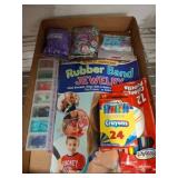 Craft Supplies Including Rubber Band Kit