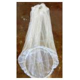 Large Circular Mesh Net with Hoop Frame
