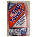 Package of Red Cotton Shop Towels