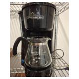 Black & Decker Coffee Maker with Glass Carafe