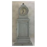 Wooden Clock-Style Display Cabinet