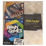 Three Strategy and Party Games