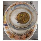 Ceramic Plates and Platter Collection