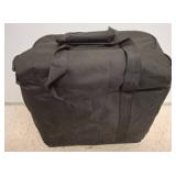 Black Fabric Cooler Bag with Handles