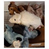 Ty Plush Animals with Tags Attached