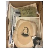Box Lot of Ephemera and Photographs