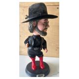 Musical Figurine with Red Boots and Hat