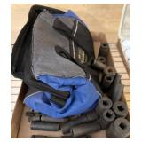 Kobalt Tool Bag with Assorted Impact Sockets