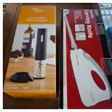 Electric Carving Knife and Automatic Wine Opener