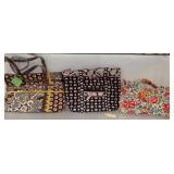 Three Vera Bradley Tote Bags with Patterns