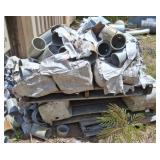 Gray PVC Pipe Fittings, Mixed Lot