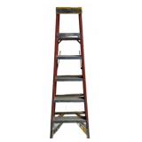 Werner 6 Ft Fiberglass Step Ladder 6206