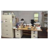 Office Furniture and Storage Lot