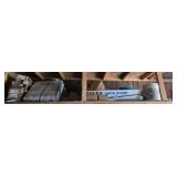 Ceiling Tile, Wire & Hardware Lot