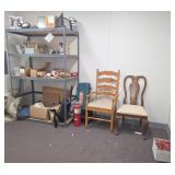 Contents of Room: Mixed Furniture and Tools