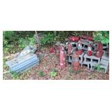 Used Fire Extinguishers and Cinder Blc