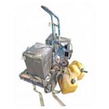 Sunroc Water Fountain, Cart, and Plastic Cans