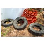 3 Falken Wildpeak Tires and Orange Con