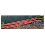 Corrugated Orange Conduit and Mixed Cï¿½