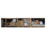 Bulk Lot of Mixed Warehouse Inventory on Shel