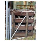 Metal Fence Panels & Conduit Bodies Lot