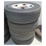 4 Ironman 235/70R17 Tires with Rims
