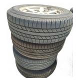 5 Jeep Alloy Wheels with Tires P235/65