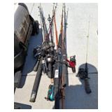 Fishing Rods and Reels Lot