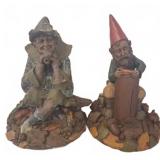 Clark 1992 Clay Gnome and Elf Figures