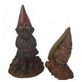 Forest Gnome Figurines, 1983 & 1985
