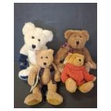 Boyds Bears Archive Collection Lot (4)