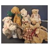 Plush Bears and Bunny