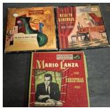 3 RCA Victor 45 RPM Boxed Records