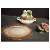 Nuova Capodimonte Porcelain Tableware Trio