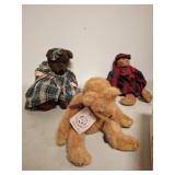The Boyds Collection Bubba Bears Set of 3