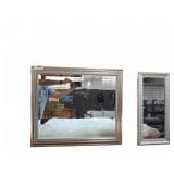 Silver Framed Wall Mirrors