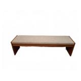 Upholstered Wood  Bench