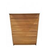 Wood 5-Drawer Chest of Drawers