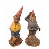 1991 S. Lynn & G. Clark Gnome Figurines