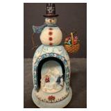 Jim Shore Heartwood Creek Snowman Music Box